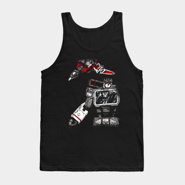 Superior Tank Top by JonathanGrimmArt